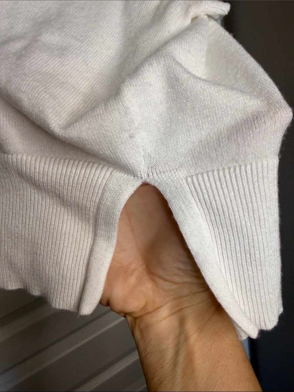 Splendid White Short-Sleeve Crew Pullover - Picture 5 of 7